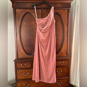 Velour brides maid dress